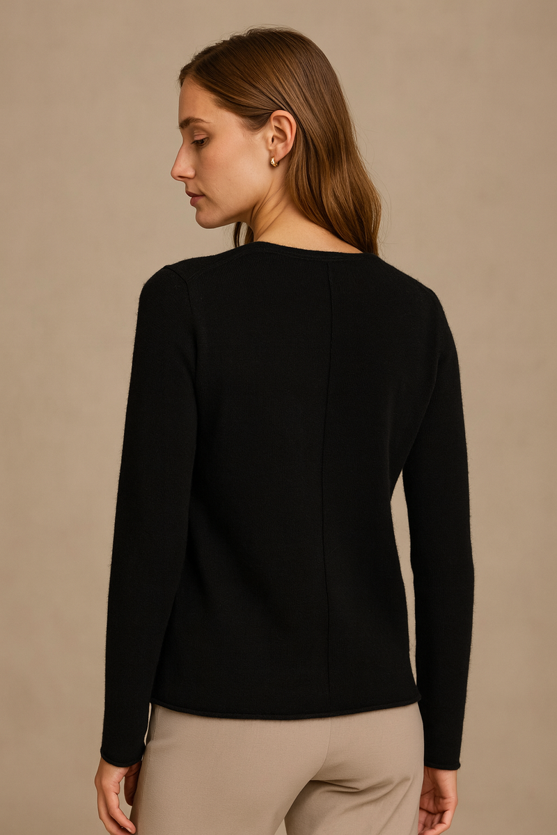 Kaschmir Pullover Schwarz