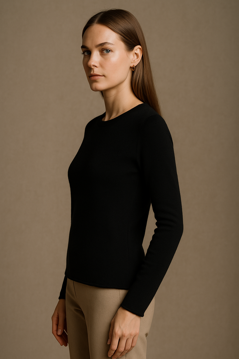 Kaschmir Pullover Schwarz