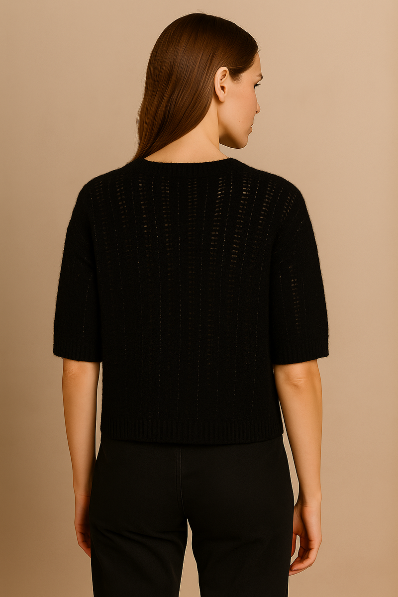Pullover „Lurex“ Schwarz