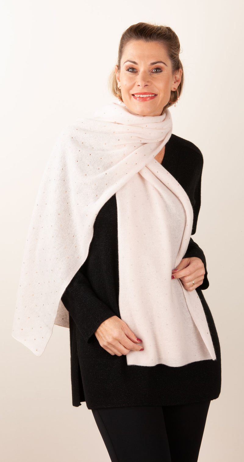 Kaschmir Schal Beige