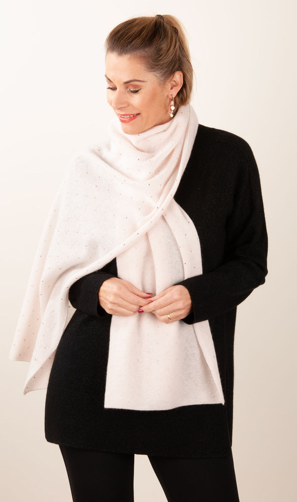 Kaschmir Schal Beige