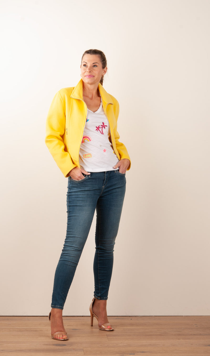 Jacke Gelb