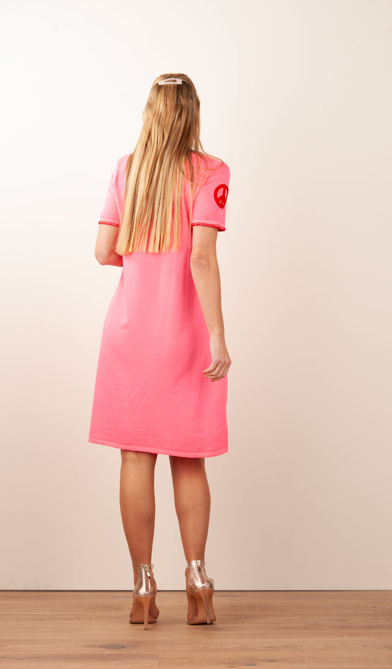 Kleid „Ibiza“ Pink | Multicolor