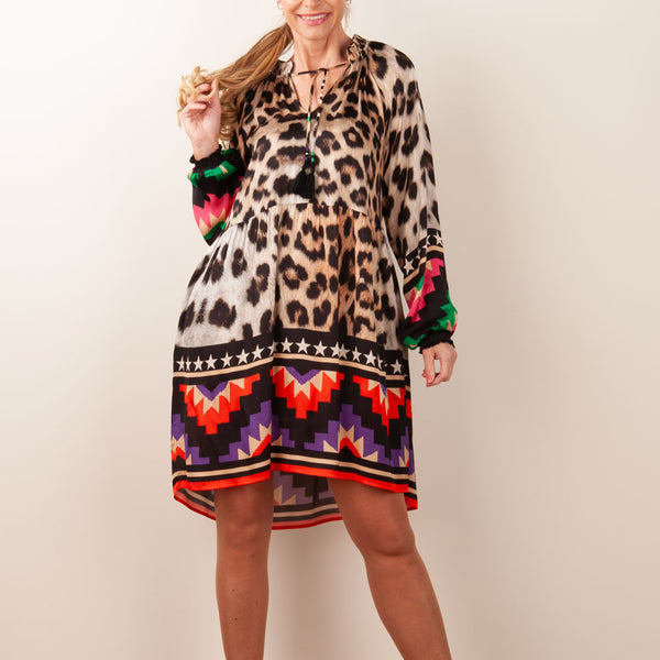 Grace kleid multicolor Clearance