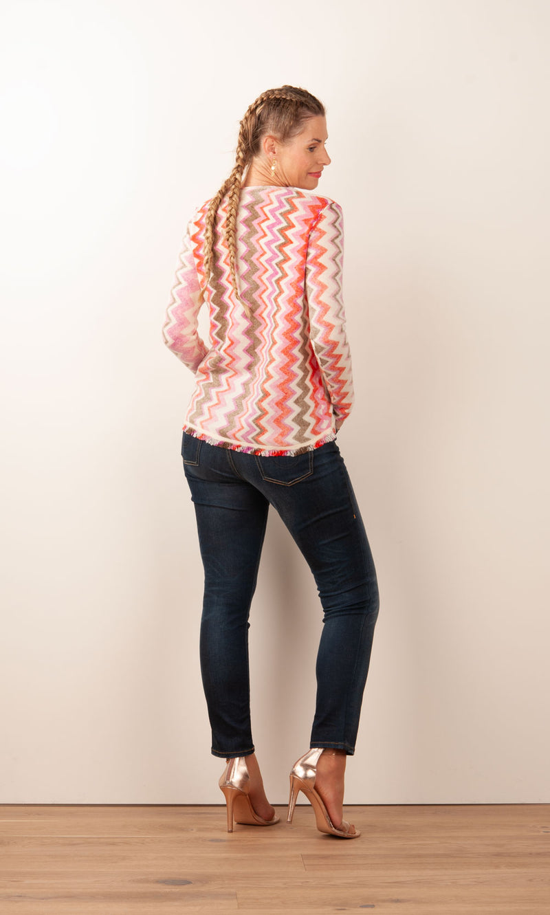 Pullover Offwhite | Multicolor