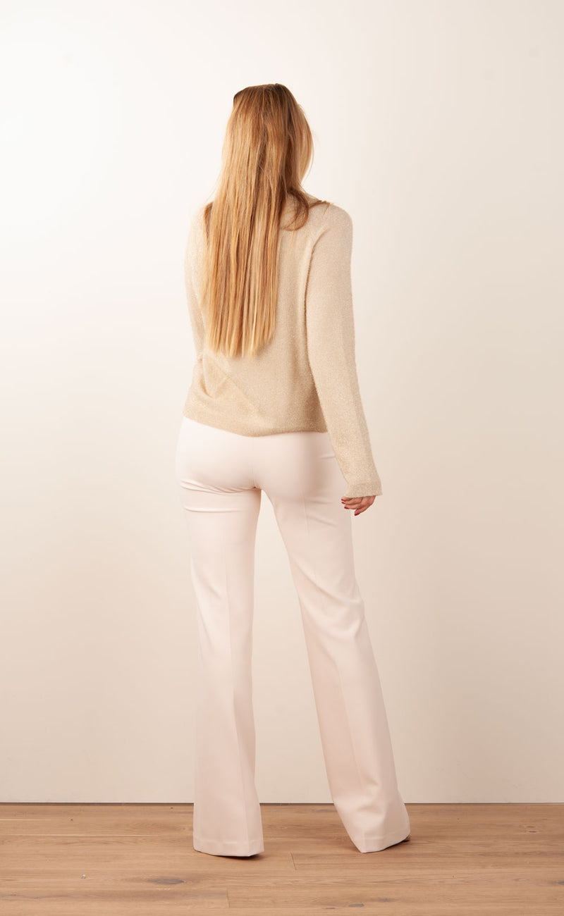 Strickjacke „Glitzer“ Gold