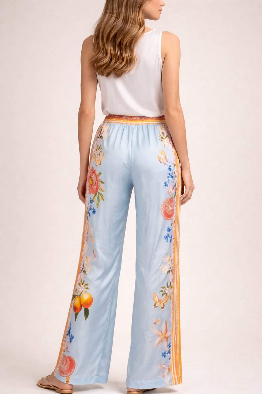 Hose Hellblau | Multicolor