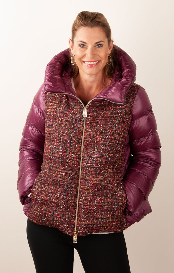 Daunenjacke Beere | Multicolor