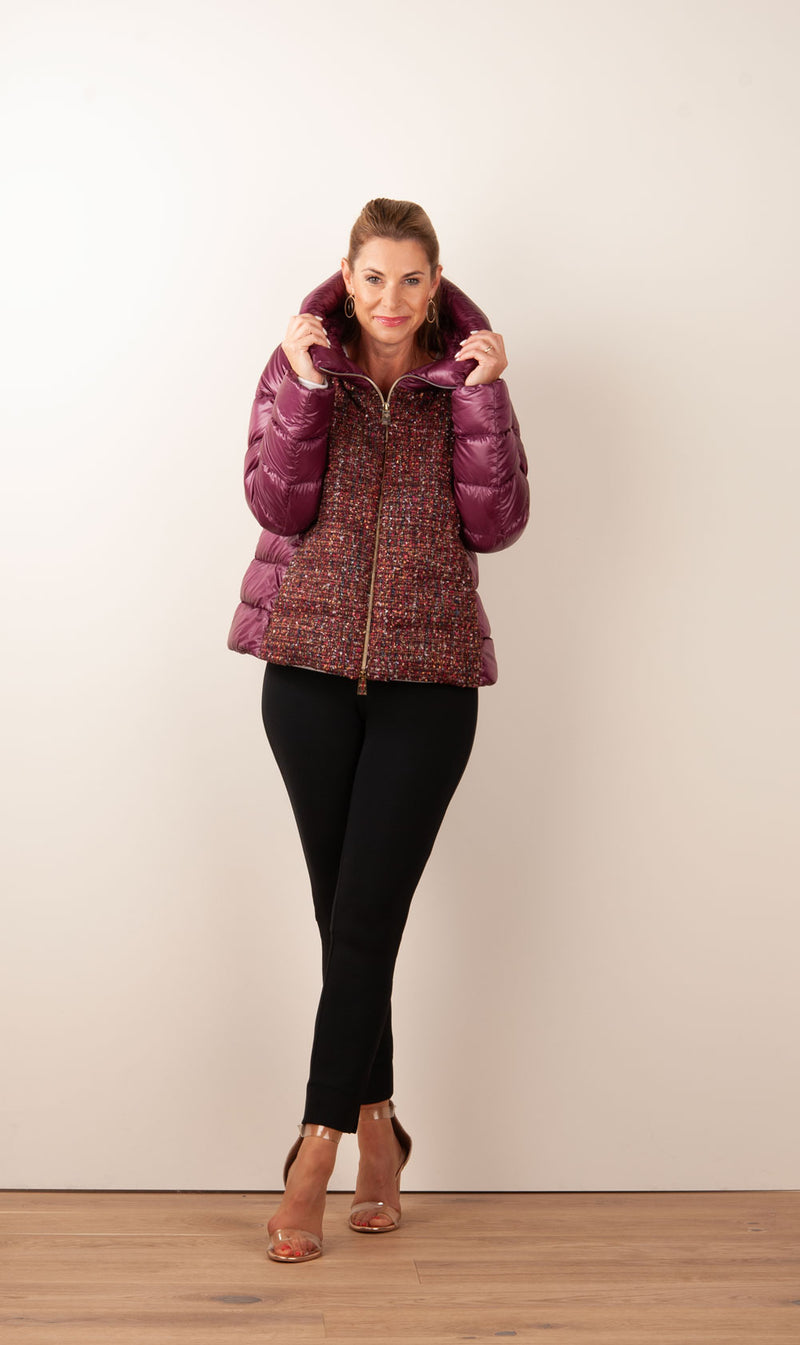 Daunenjacke Beere | Multicolor