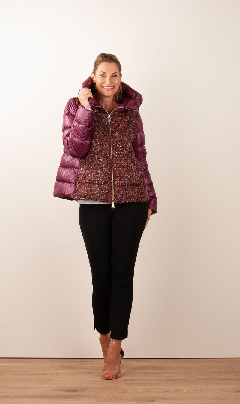 Daunenjacke Beere | Multicolor