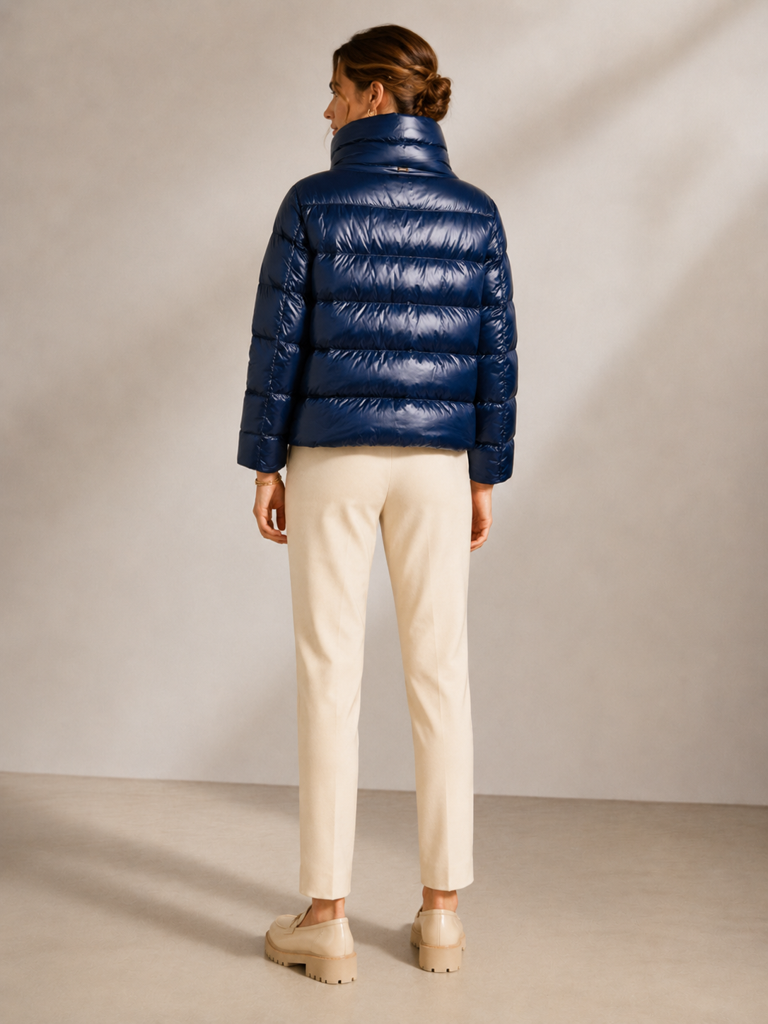Daunenjacke Blau