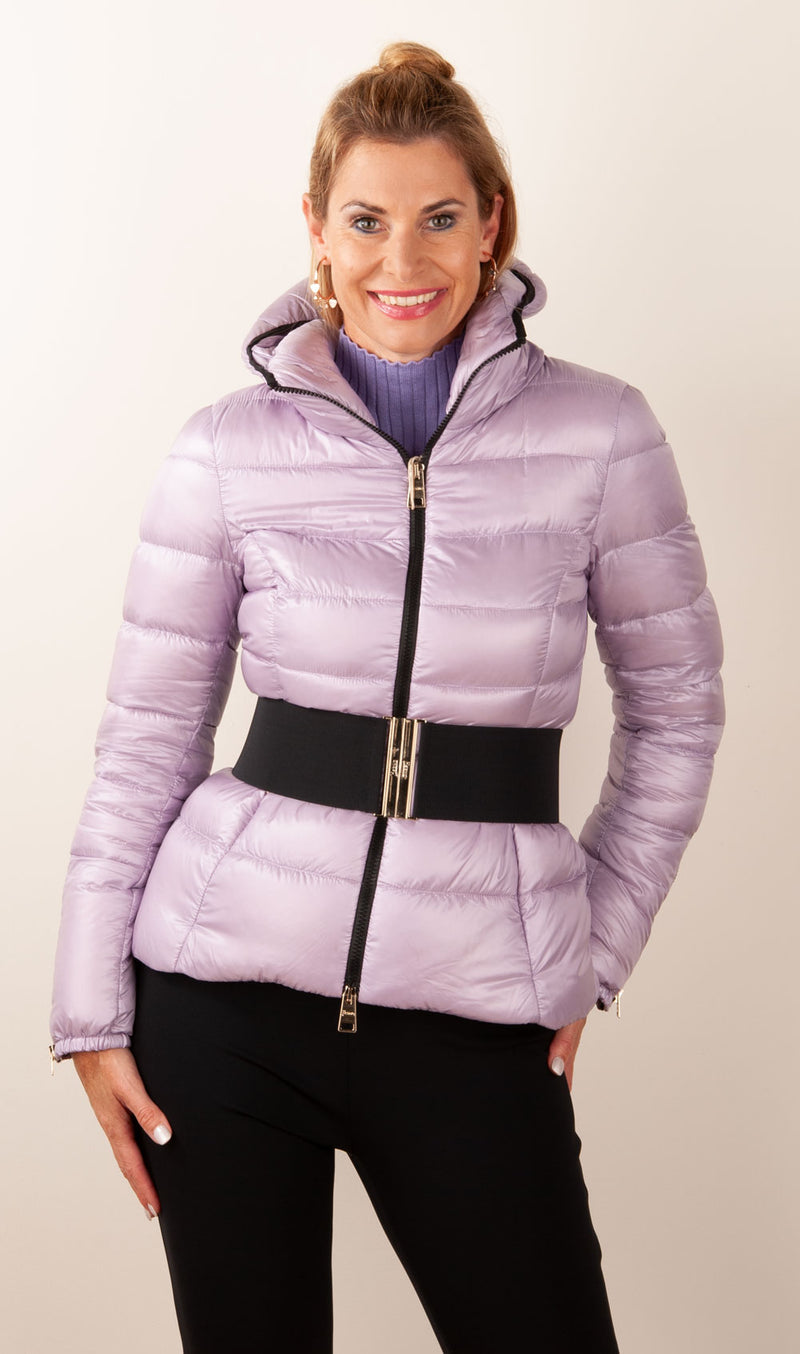 Daunenjacke Flieder