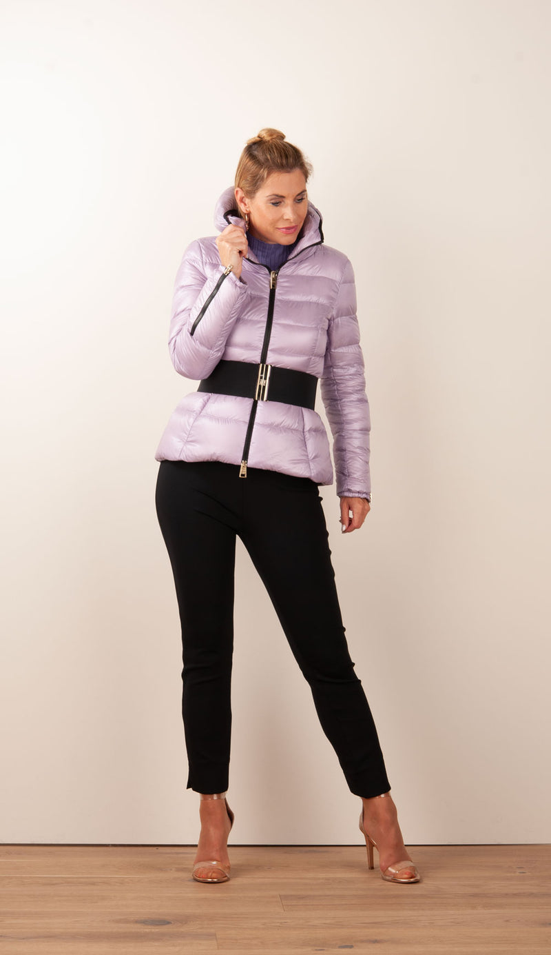 Daunenjacke Flieder