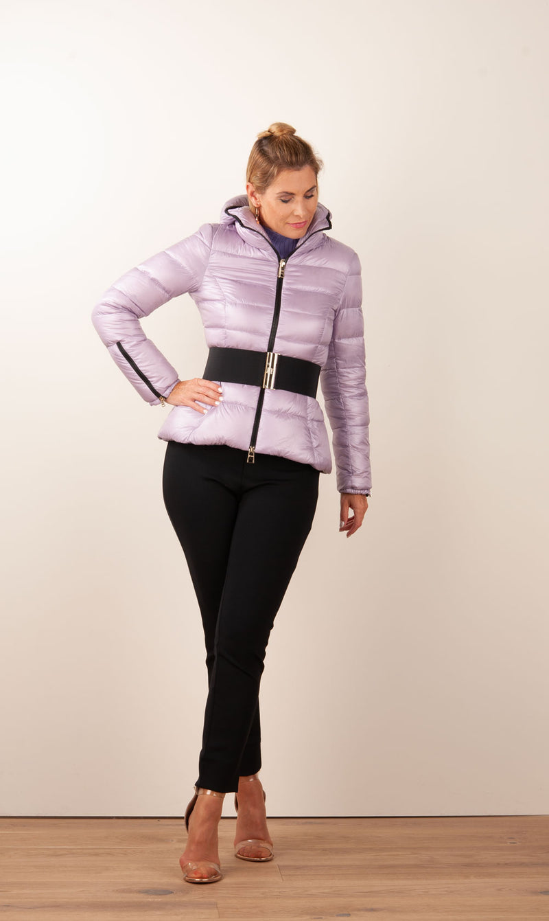 Daunenjacke Flieder