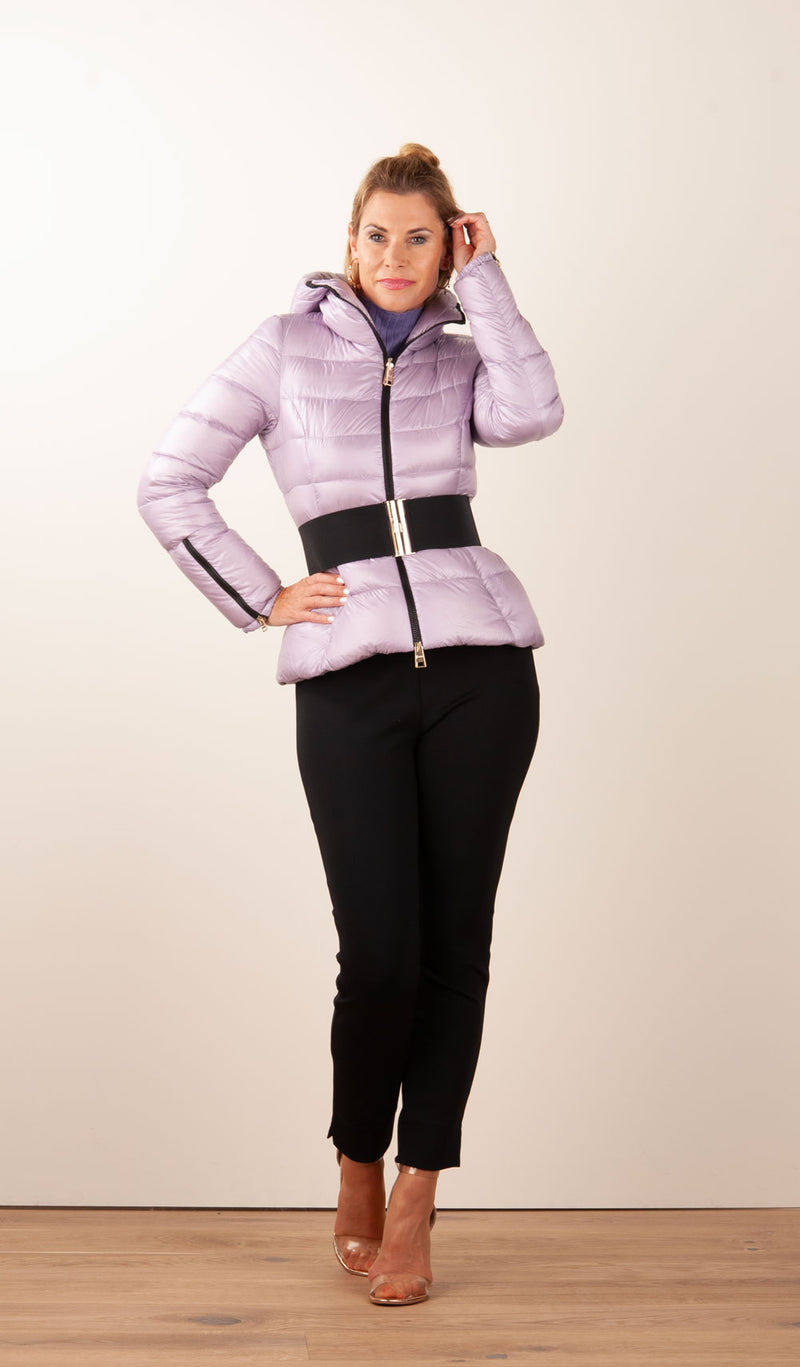 Daunenjacke Flieder