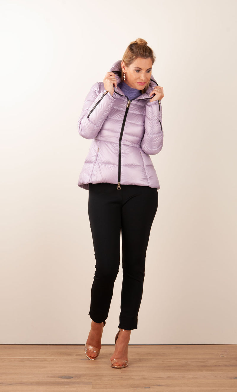 Daunenjacke Flieder