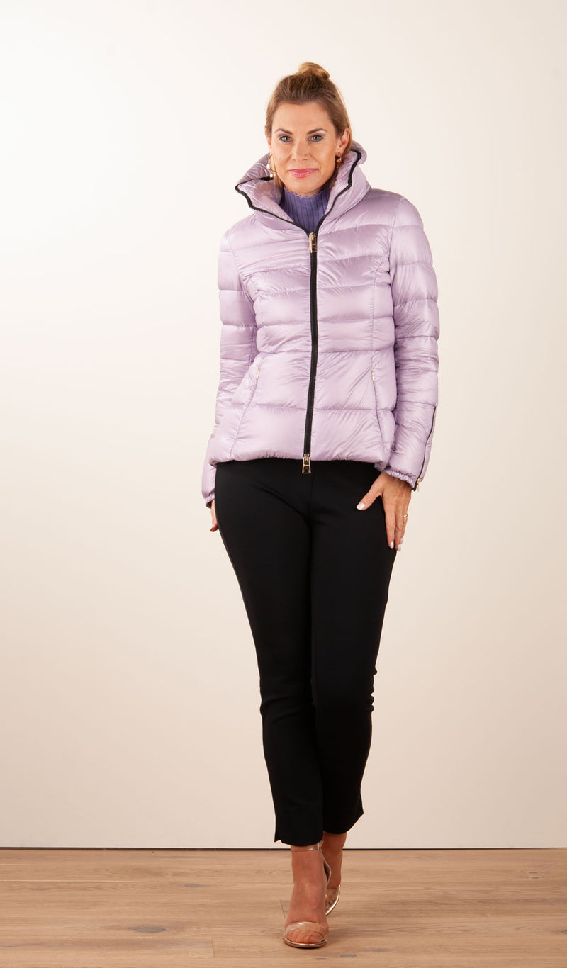 Daunenjacke Flieder
