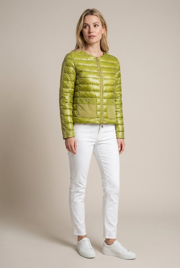 Leichte Daunenjacke Grün
