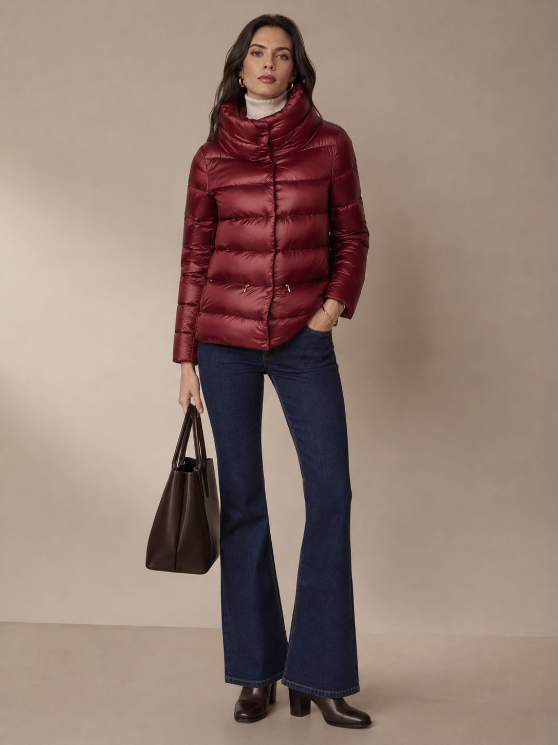 Daunenjacke Cherry