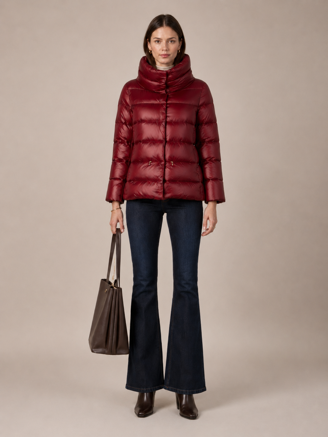 Daunenjacke Cherry