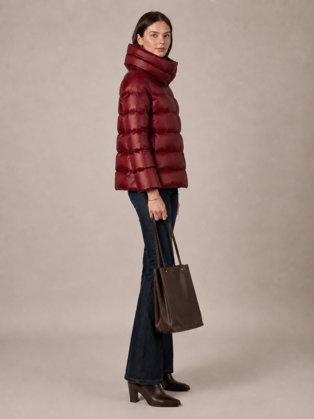 Daunenjacke Cherry