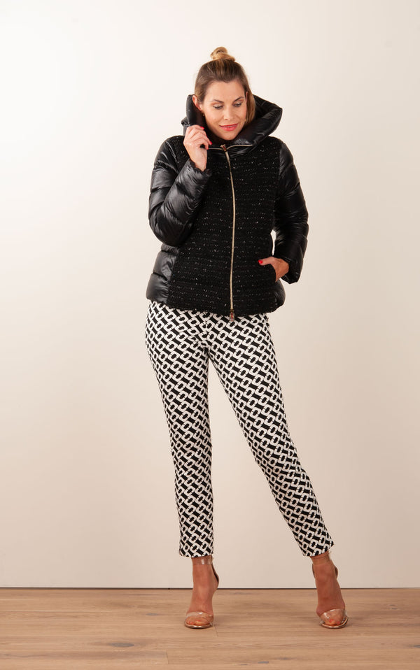 Daunenjacke Schwarz