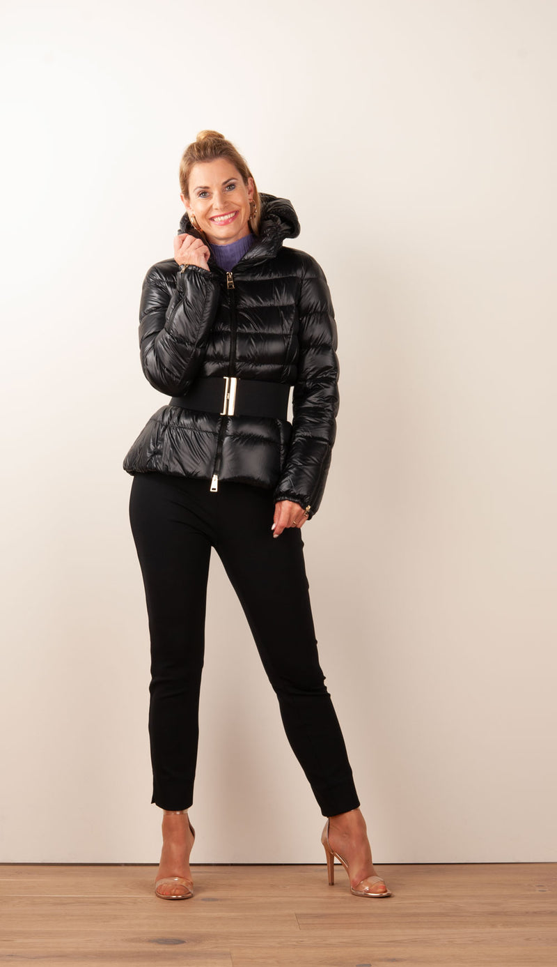 Daunenjacke Schwarz