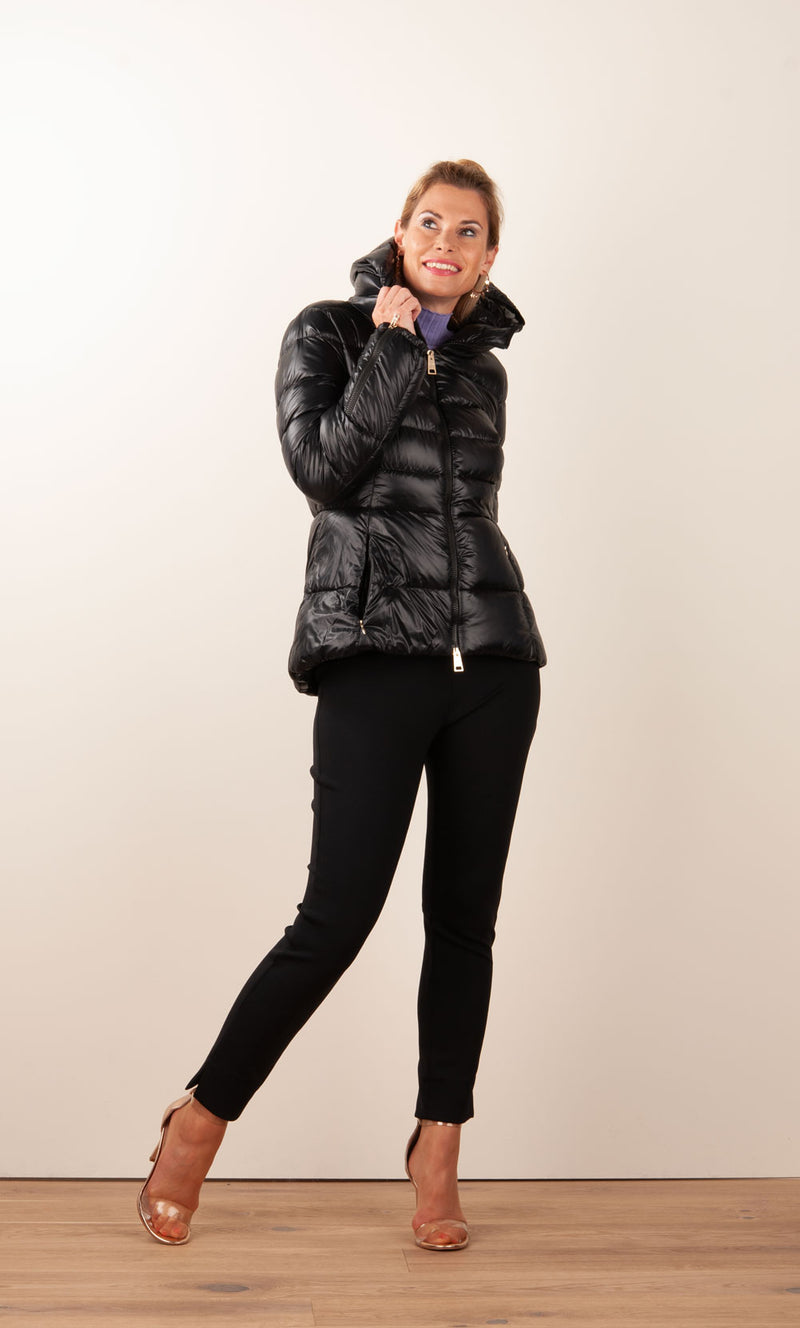 Daunenjacke Schwarz