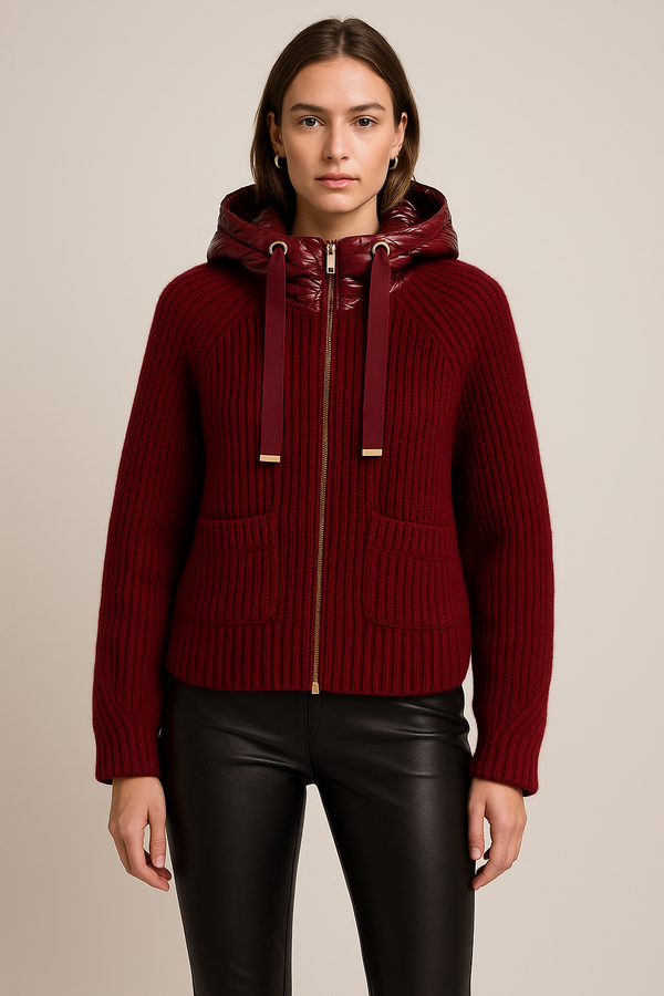 Strick-Daunenjacke Barolo