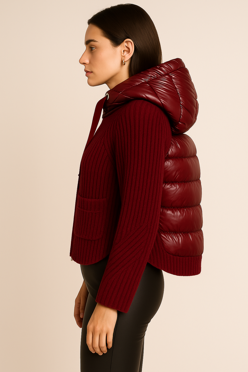 Strick-Daunenjacke Barolo
