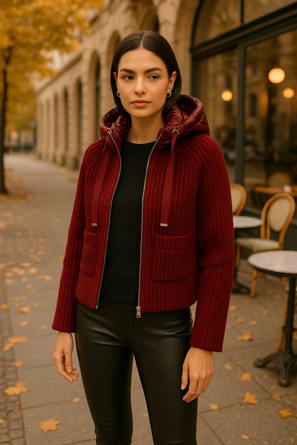 Strick-Daunenjacke Barolo