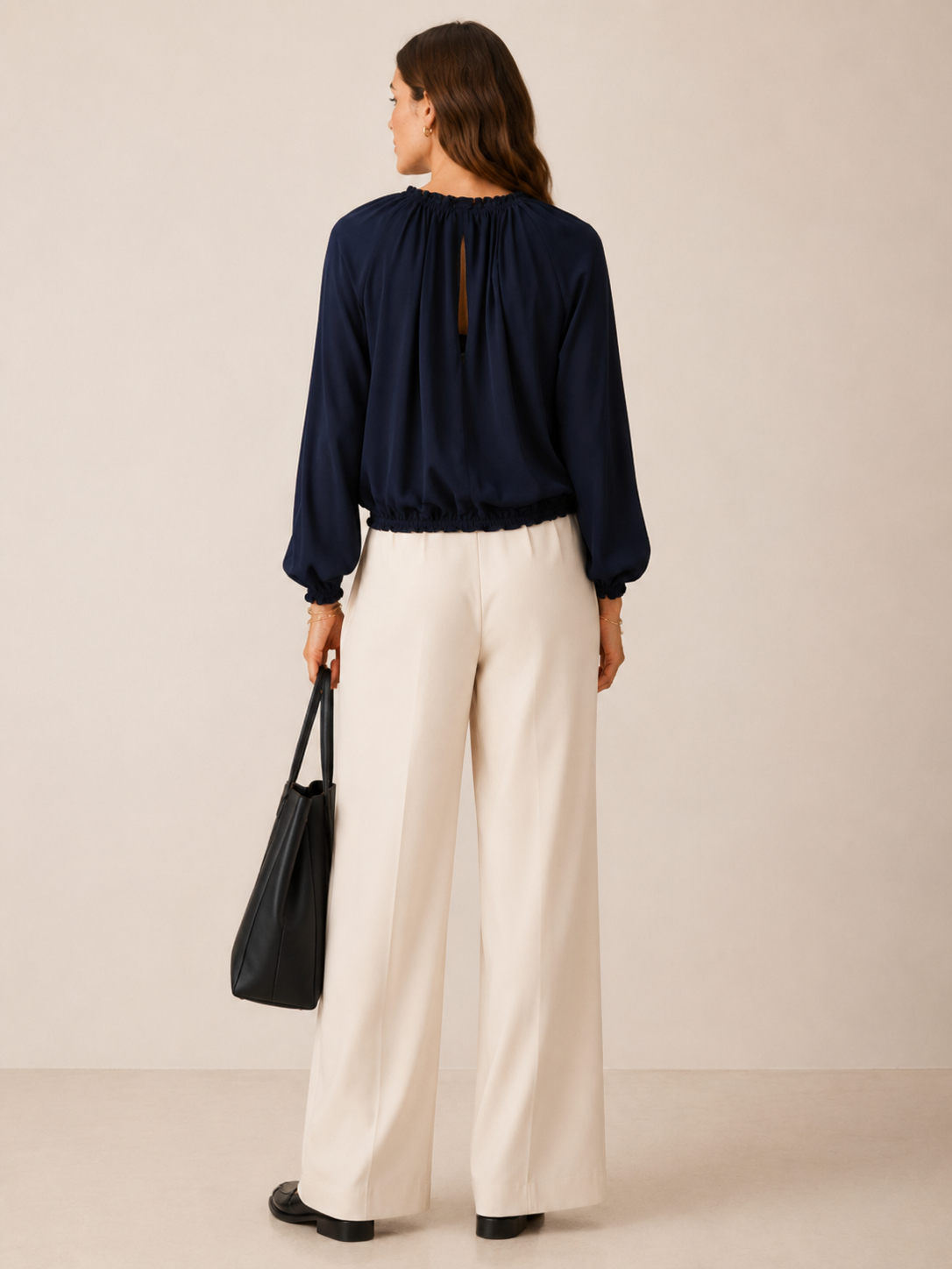 Bluse „Diana“ Dunkelblau