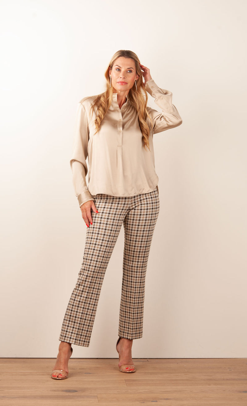 Bluse Beige