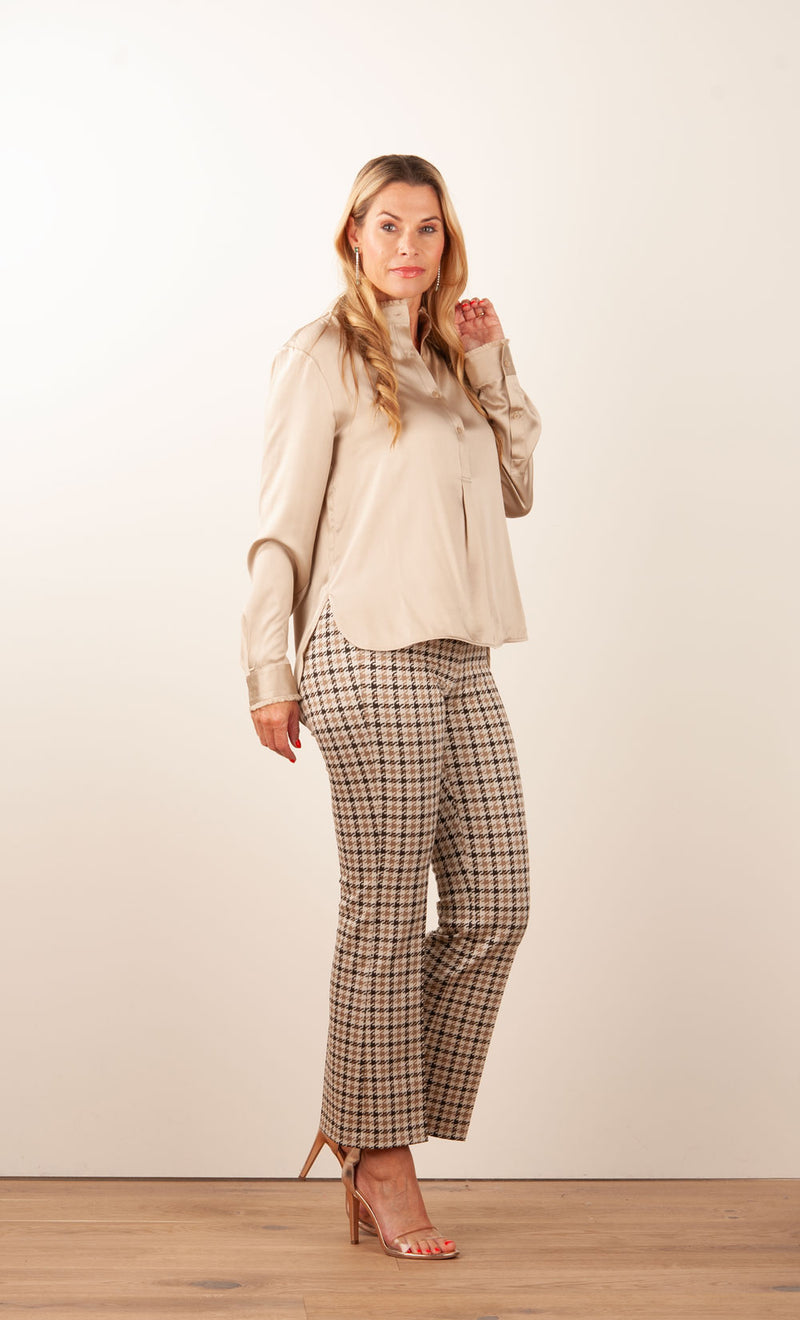 Bluse Beige