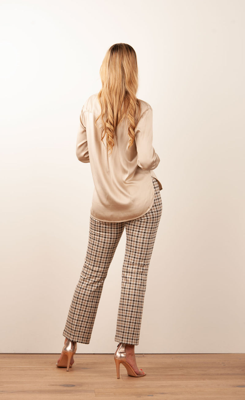Bluse Beige