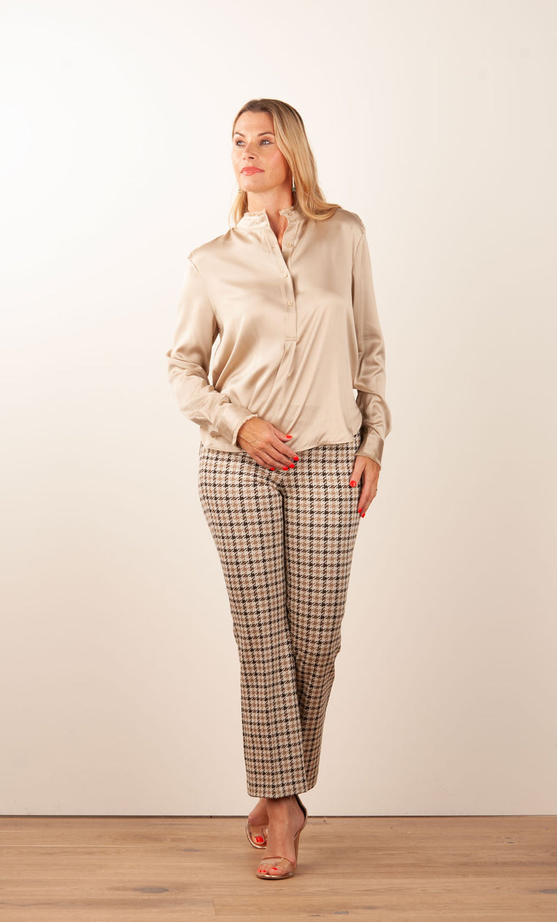 Bluse Beige