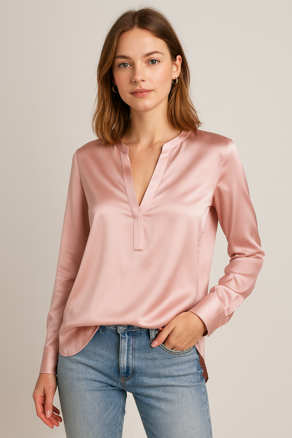 Bluse Rosa