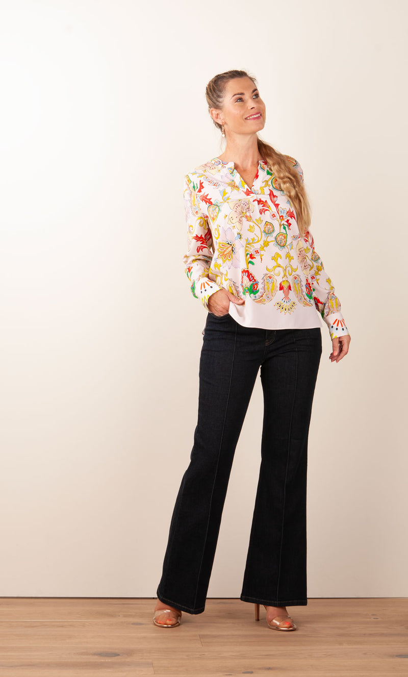 Bluse Puder | Multicolor