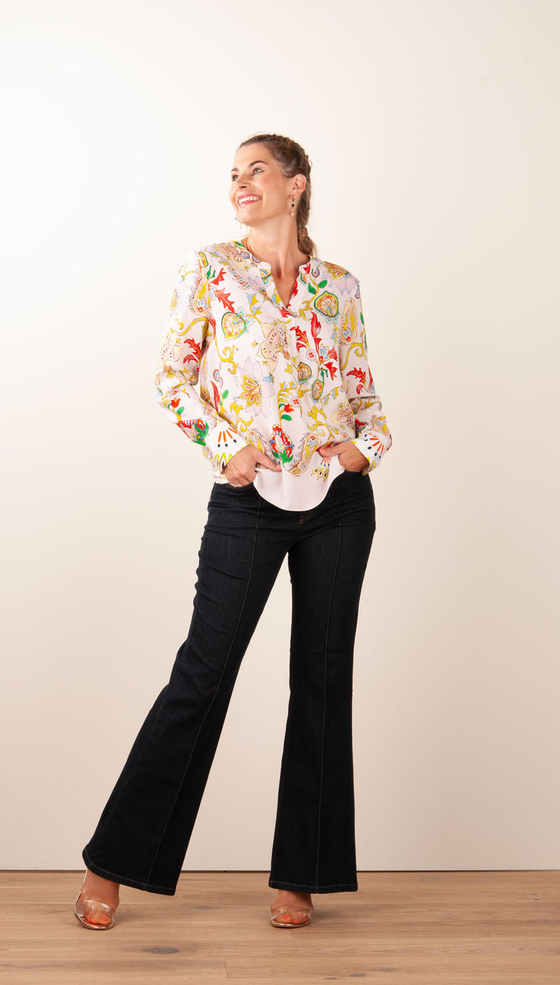 Bluse Puder | Multicolor