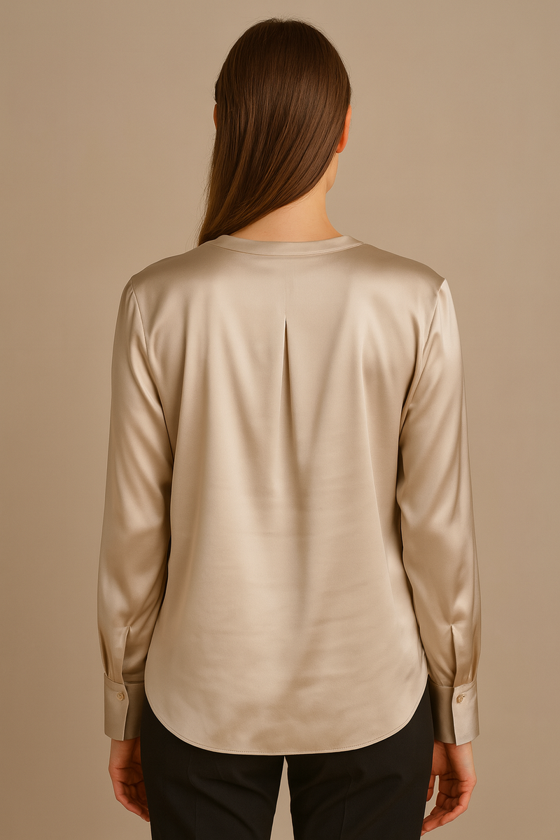 Bluse Beige