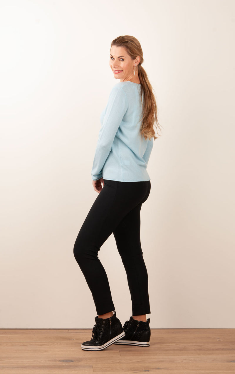 Kaschmir Pullover Hellblau