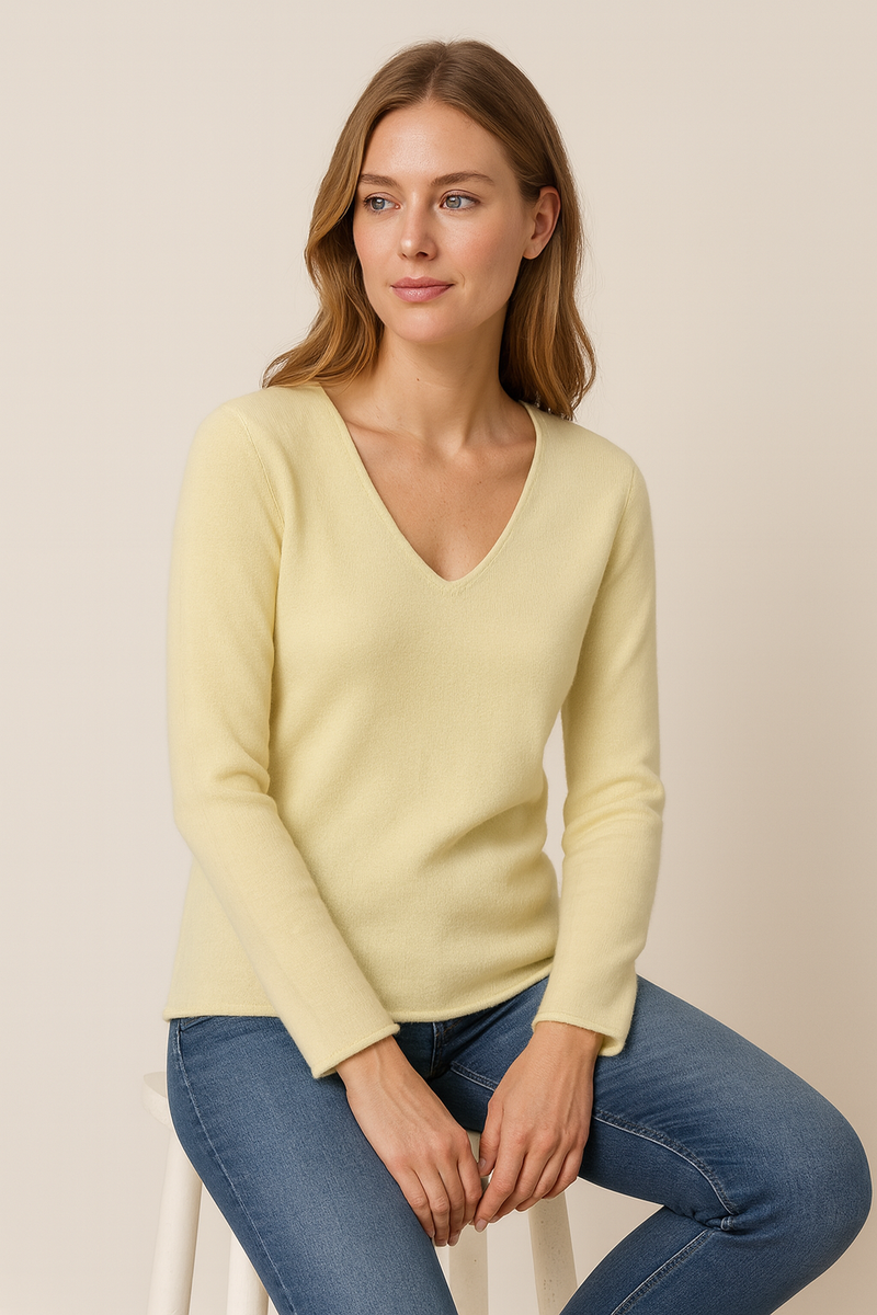 Kaschmir Pullover Matcha