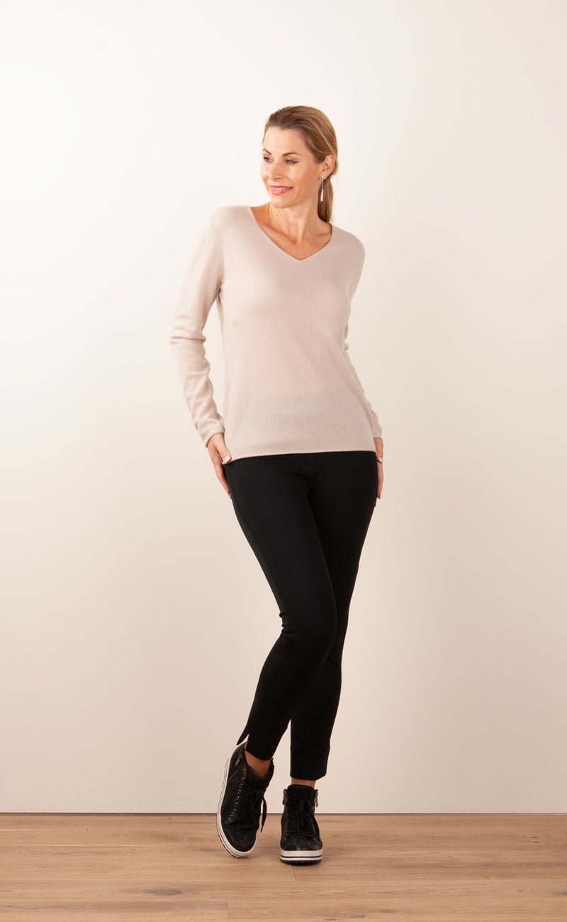 Kaschmir Pullover Beige