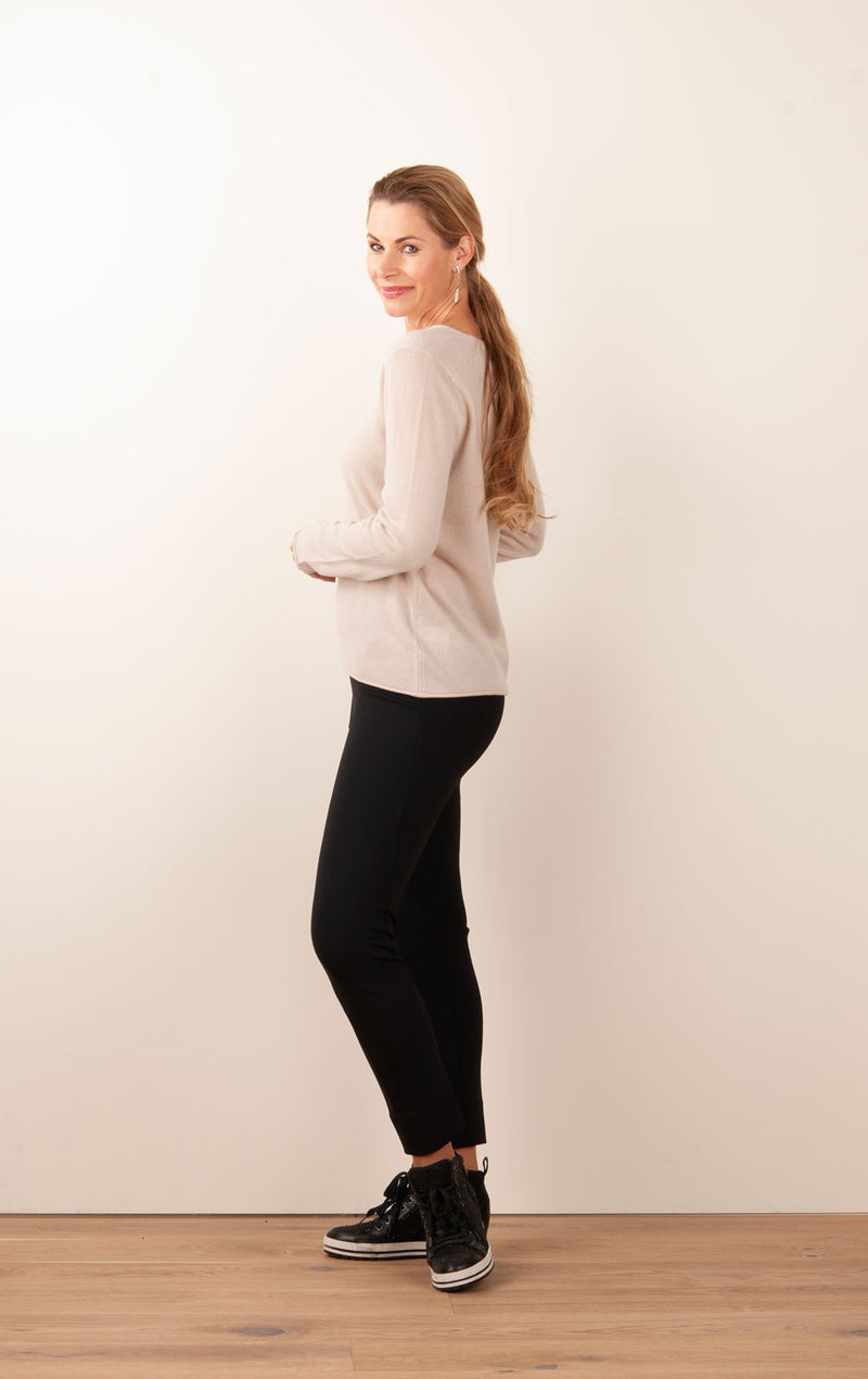 Kaschmir Pullover Beige