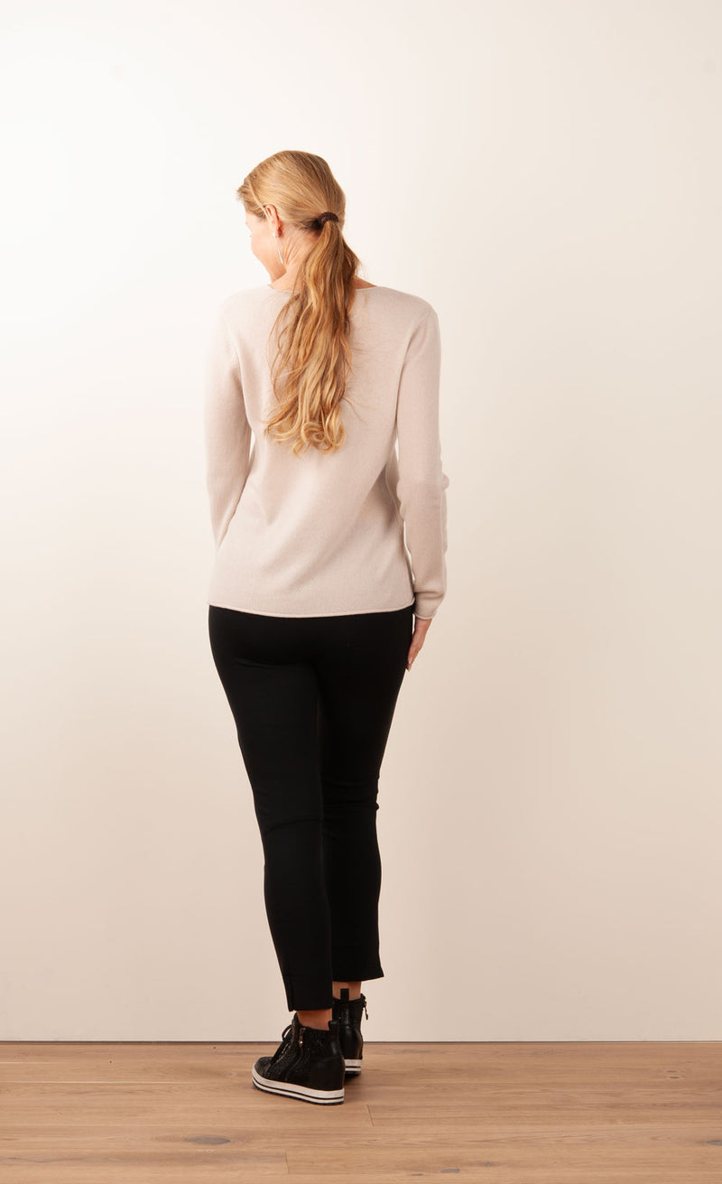 Kaschmir Pullover Beige