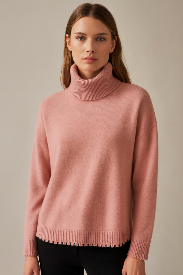 Pullover „Fransen“ Staubrosa
