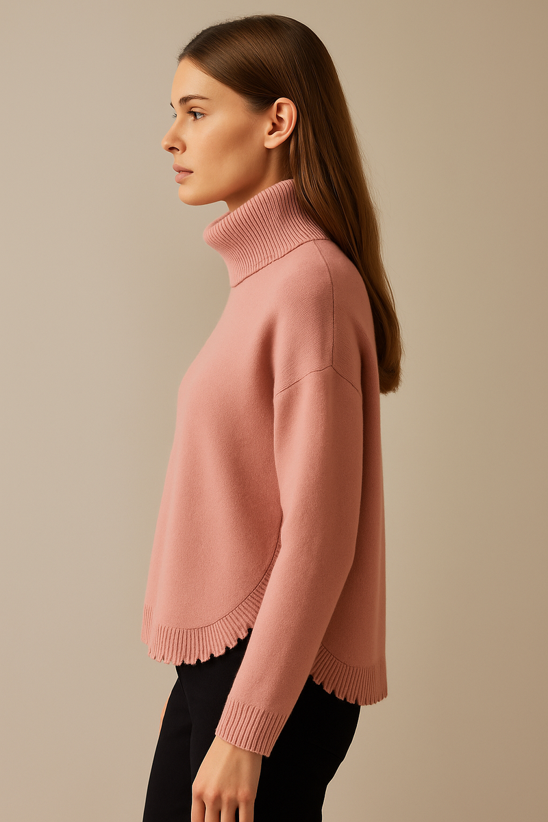 Pullover „Fransen“ Staubrosa