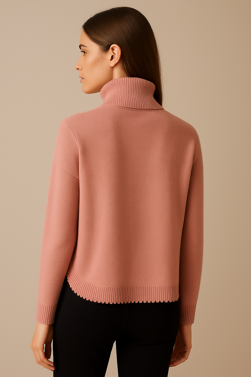 Pullover „Fransen“ Staubrosa