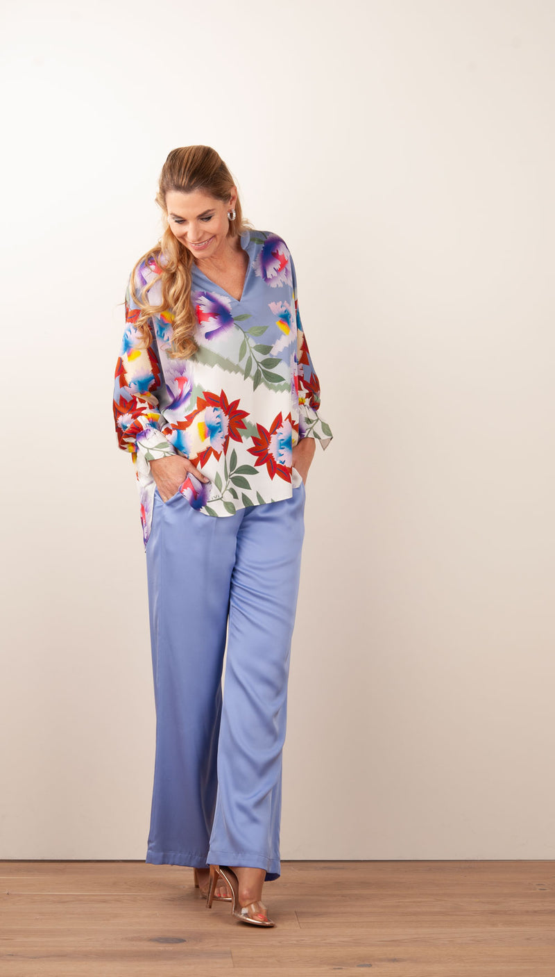 Bluse Flieder | Multicolor