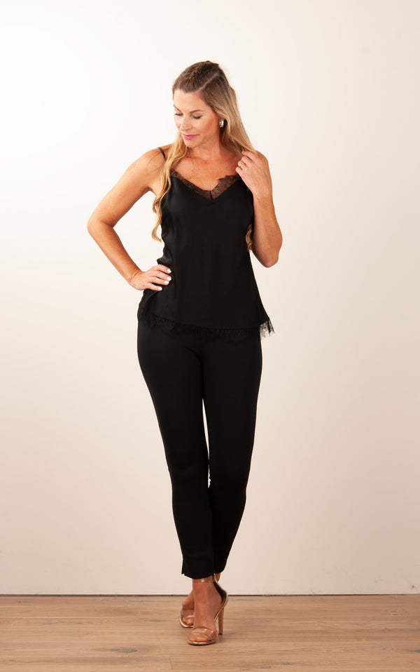 Top „Solid“ Schwarz